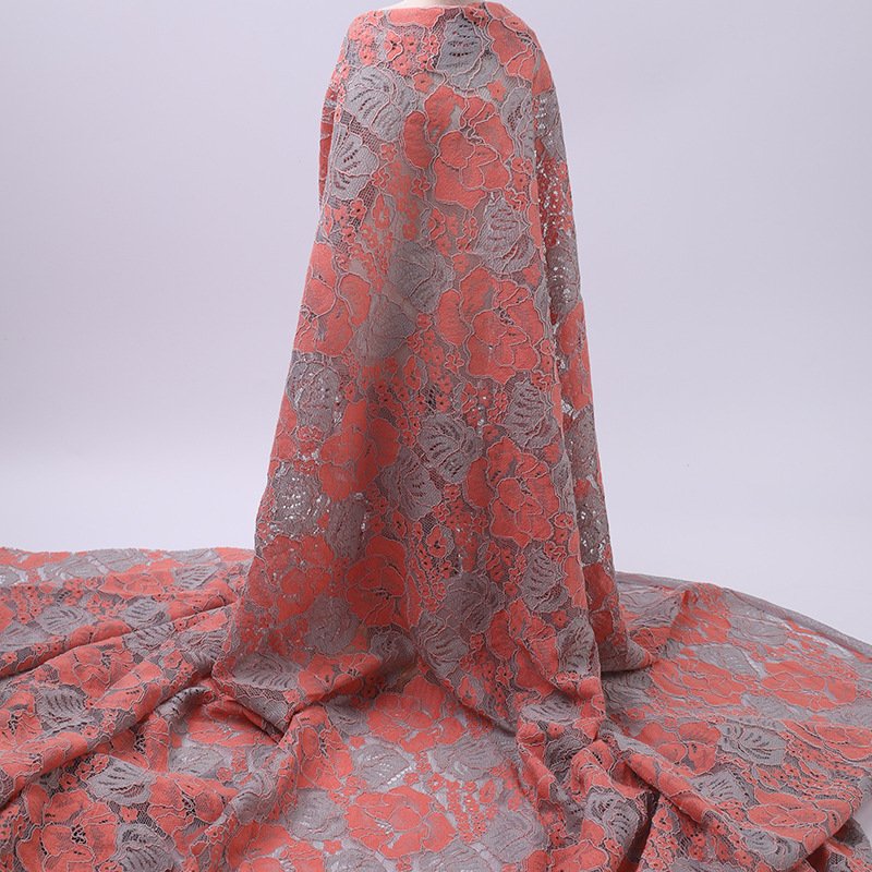 Lace Fabric Dress Nylon for Women's Wear Wholesale Supplier 2